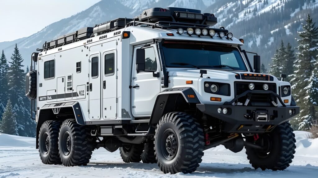 Tiny Trail Titan 6×6 2026 Launch: Rugged Expedition Camper with Solar Power, 6-Wheel Drive and Tiny-Home Comfort